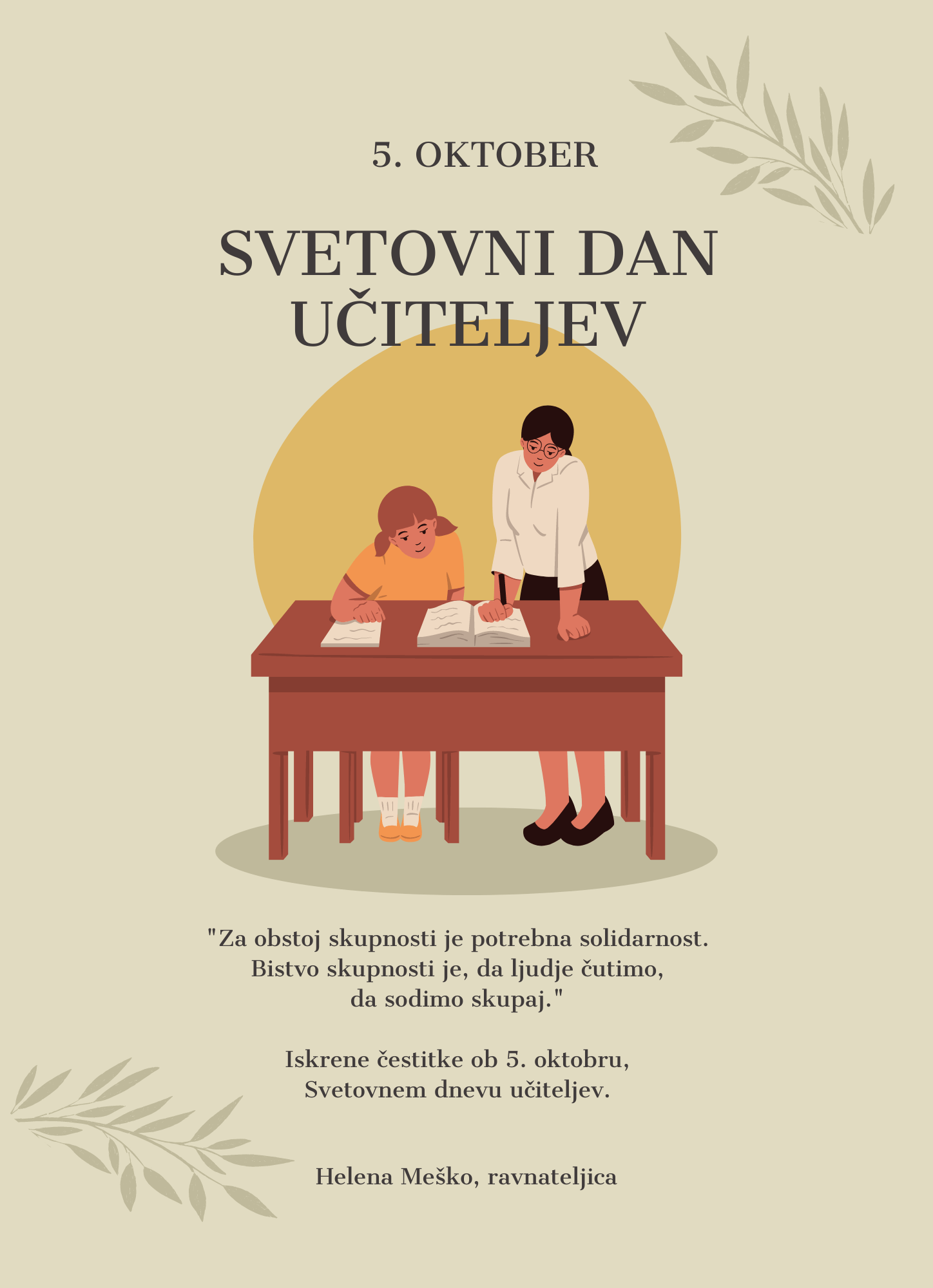 Svetovni dan učiteljev