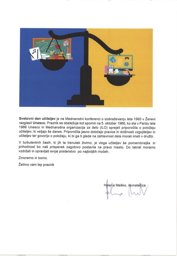 Svetovni dan učiteljev Svetovni dan učiteljev
