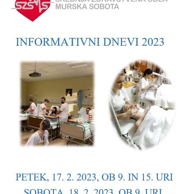 Informativni dnevi 2023