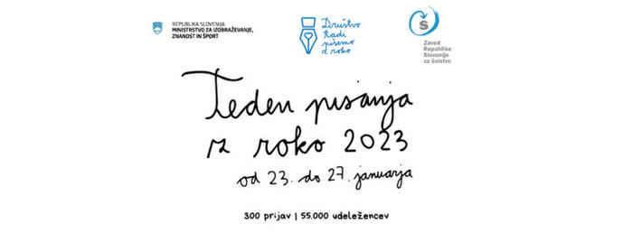 Teden pisanja z roko