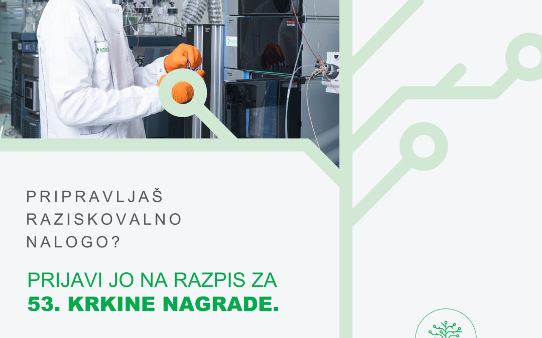Razpis za 53. Krkine nagrade