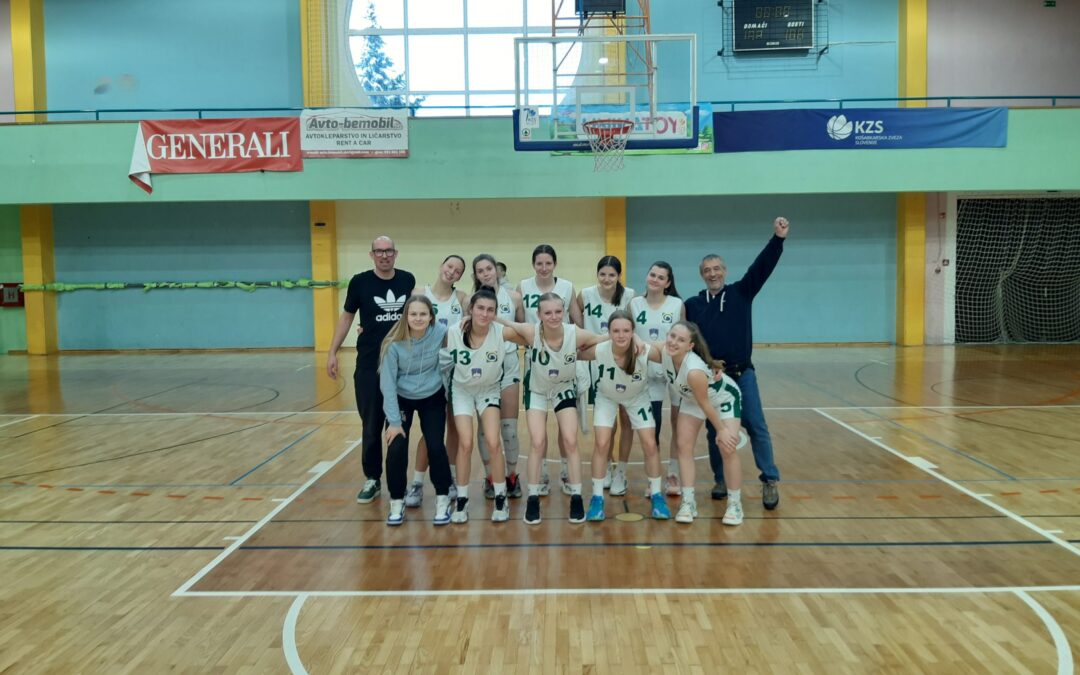 ¼ finale državnega prvenstva v košarki za dijakinje