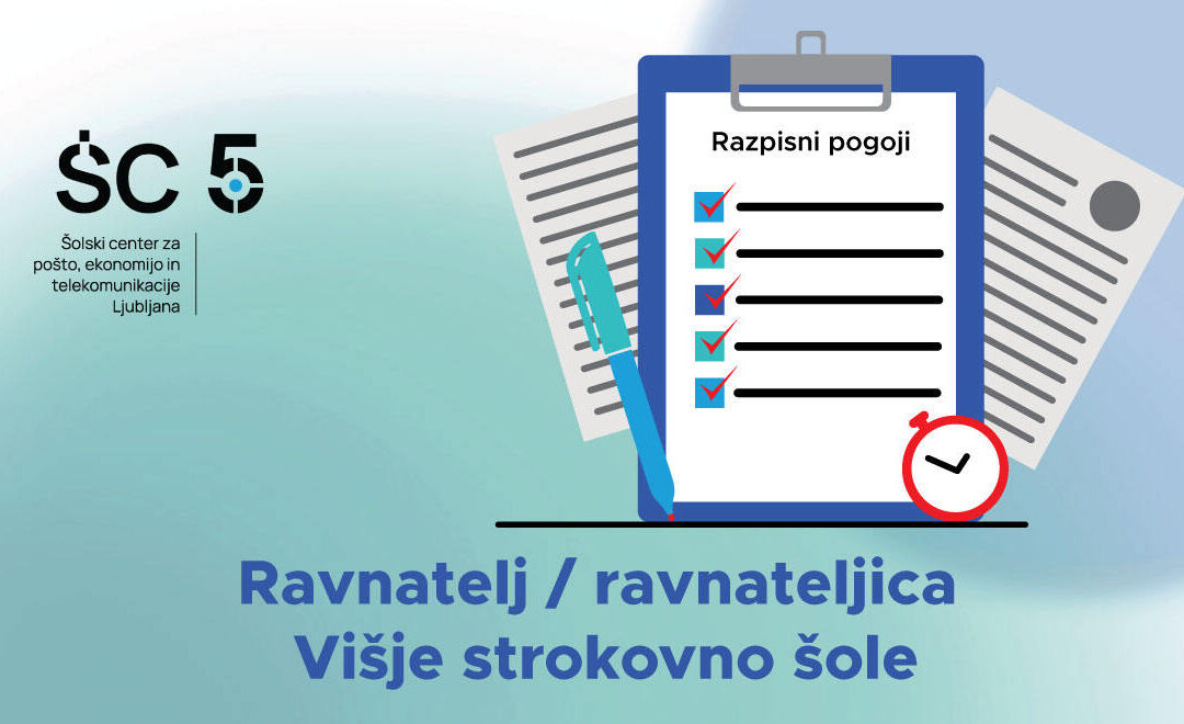 Razpis za delovno mesto