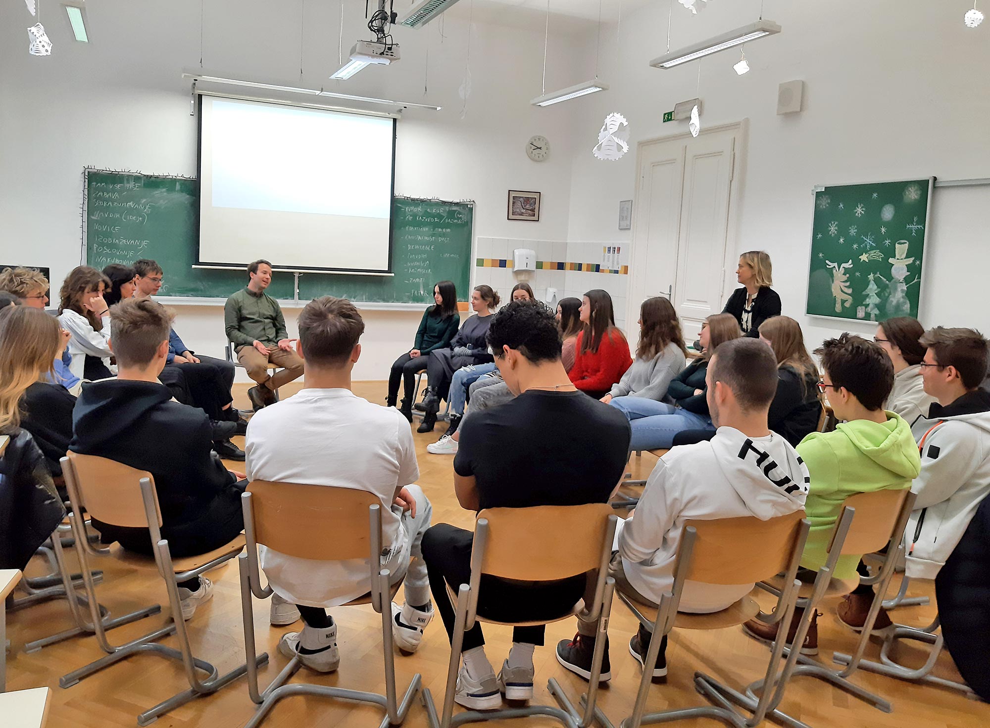 Projekt “Delovanje za enakost” z Nikom Škrlecem Projekt “Delovanje za enakost” z Nikom Škrlecem