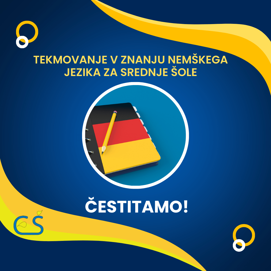 Šolsko tekmovanje v znanju nemškega jezika za srednje šole