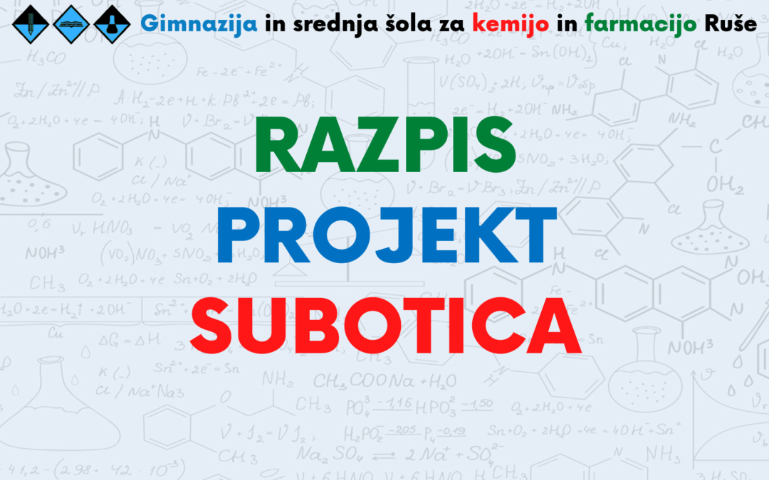 PROJEKT SUBOTICA – RAZPIS