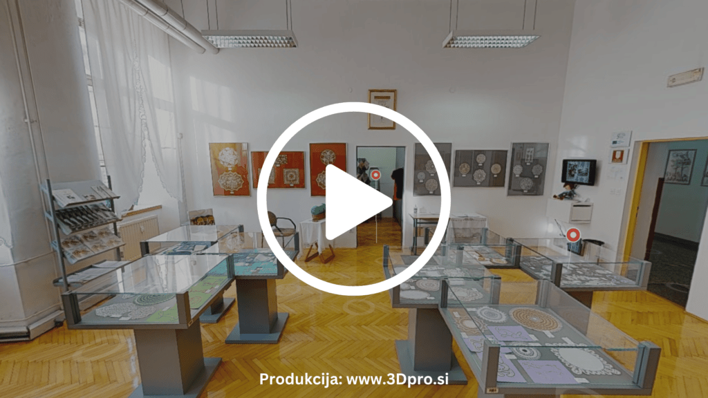Čipkarska šola - razstavni prostor