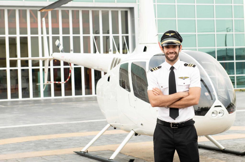 Poklic - pilot helikopterja