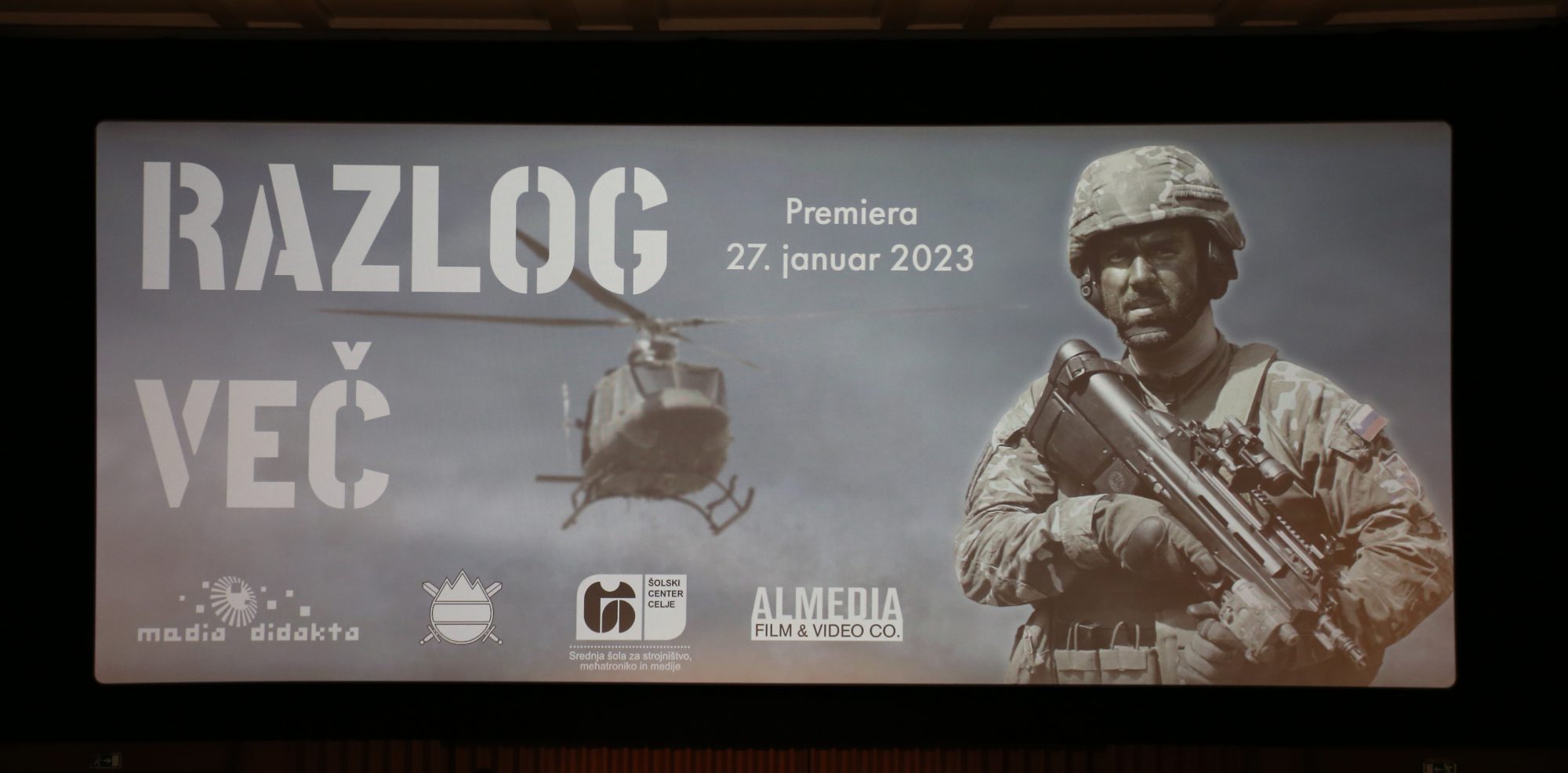 Premiera kratkega filma Razlog več Premiera kratkega filma Razlog več