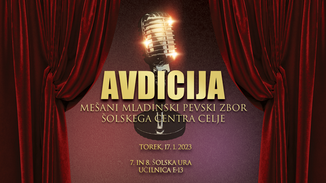 Vabilo na avdicijo Vabilo na avdicijo