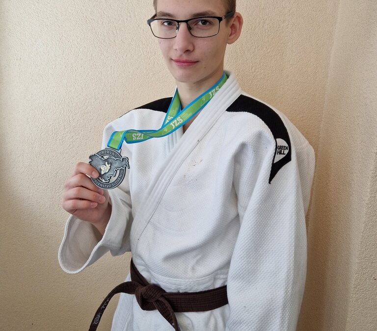 Državni podprvak v judo