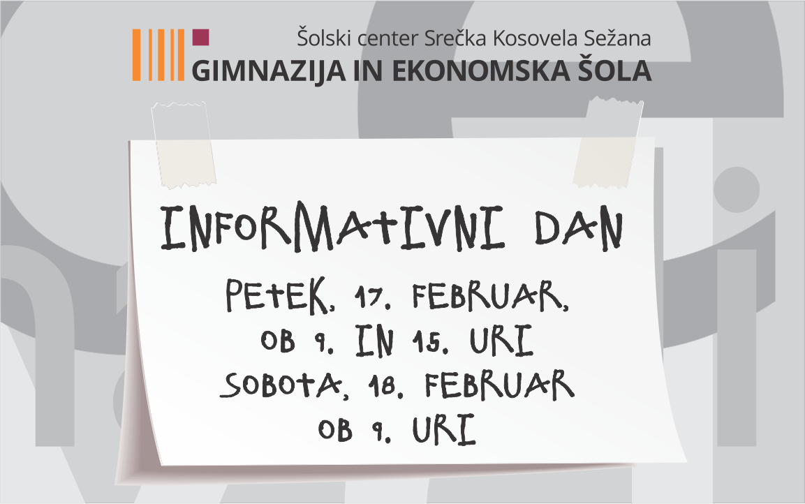 Informativni dan 2023 Informativni dan 2023