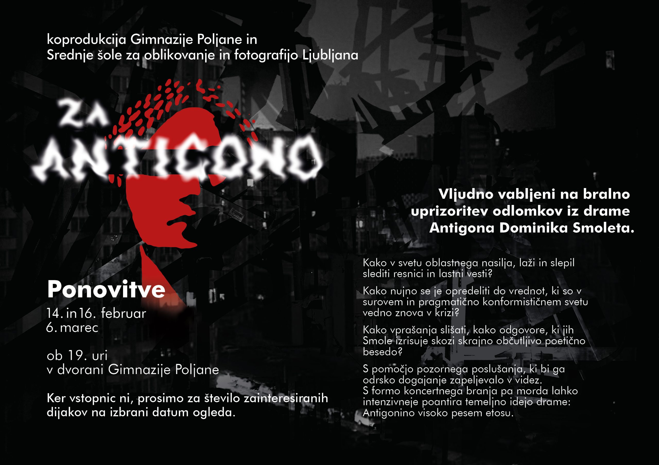 ZA ANTIGONO ZA ANTIGONO