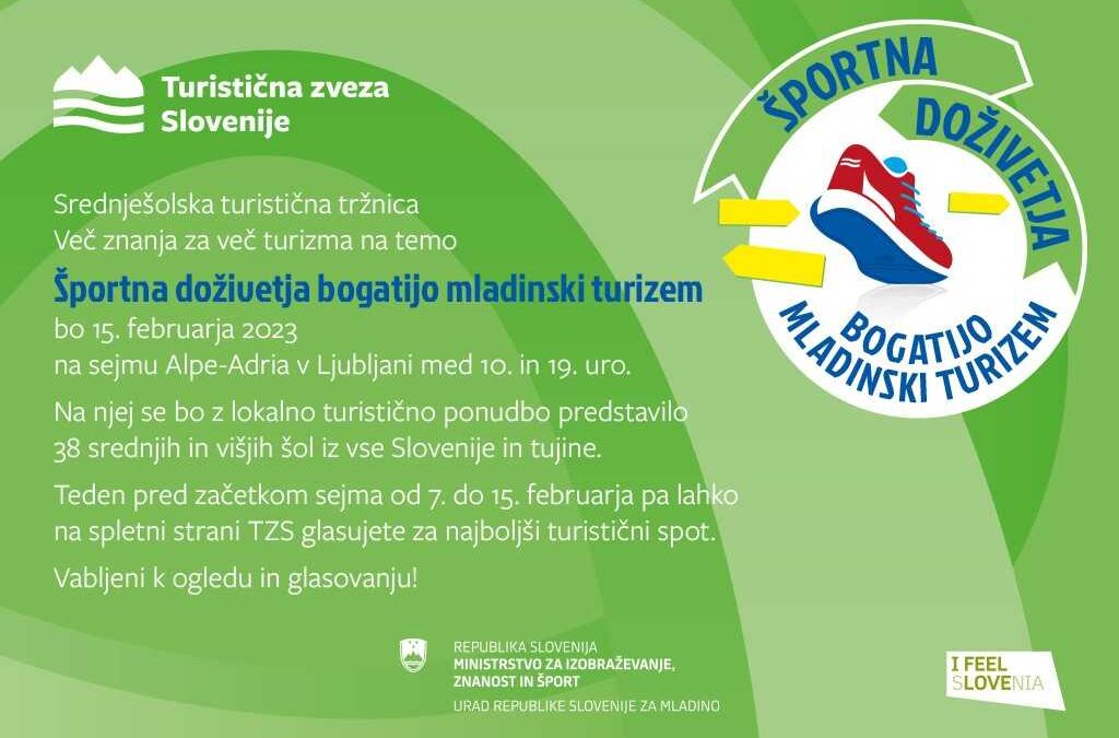 Glasovanje za tekmovanje Več znanja za več turizma