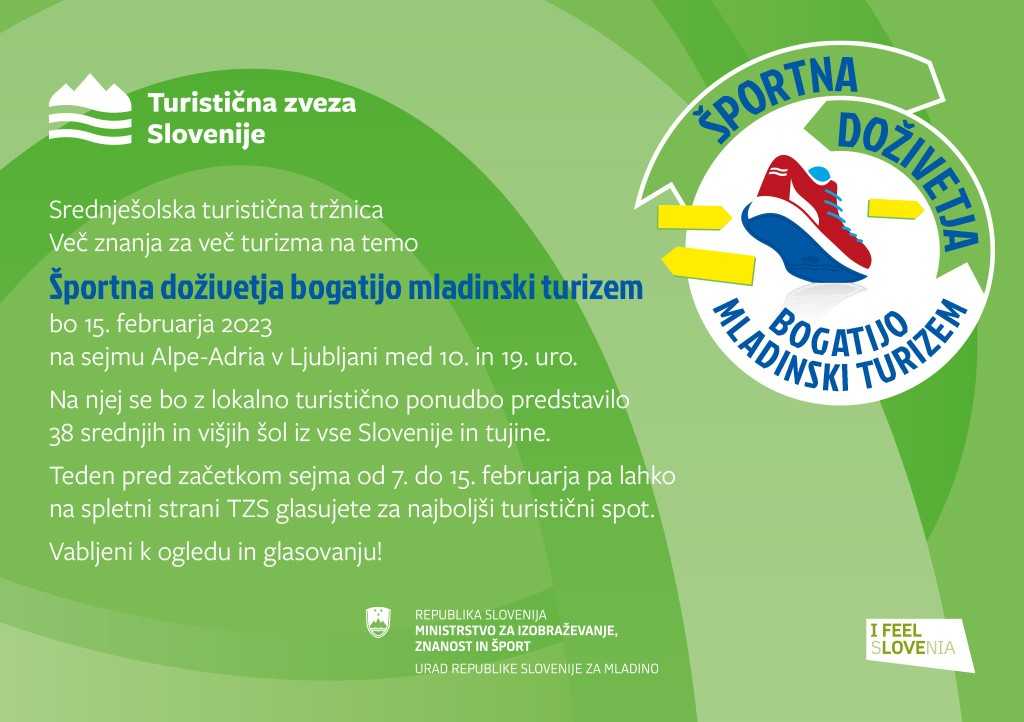 Glasovanje za tekmovanje Več znanja za več turizma Glasovanje za tekmovanje Več znanja za več turizma