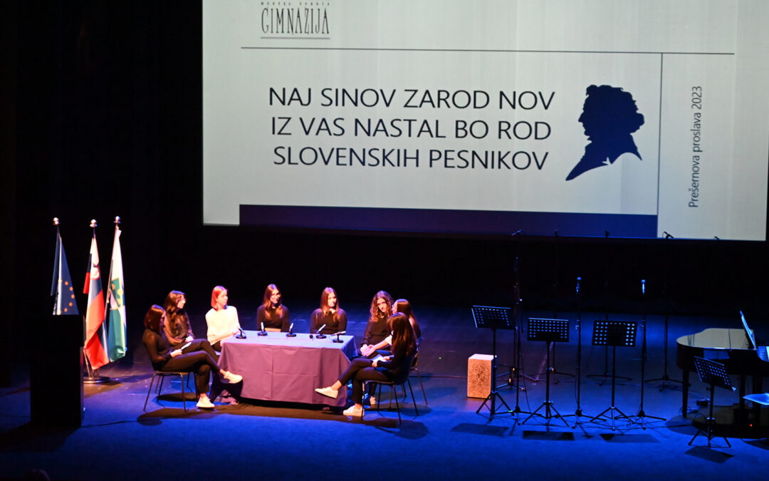 Proslava ob kulturnem dnevu in podelitev Prešernovih nagrad GMS