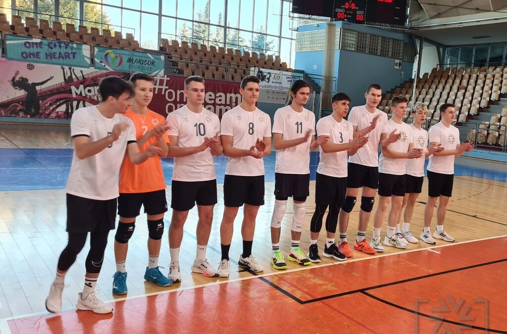 3. mesto na četrtfinalu državnega tekmovanja v odbojki – dijaki