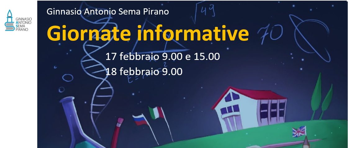 Giornate informative Giornate informative