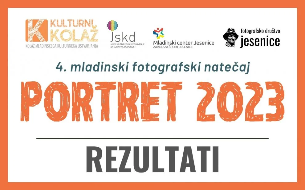 Fotografski natečaj za mlade Portret 2023