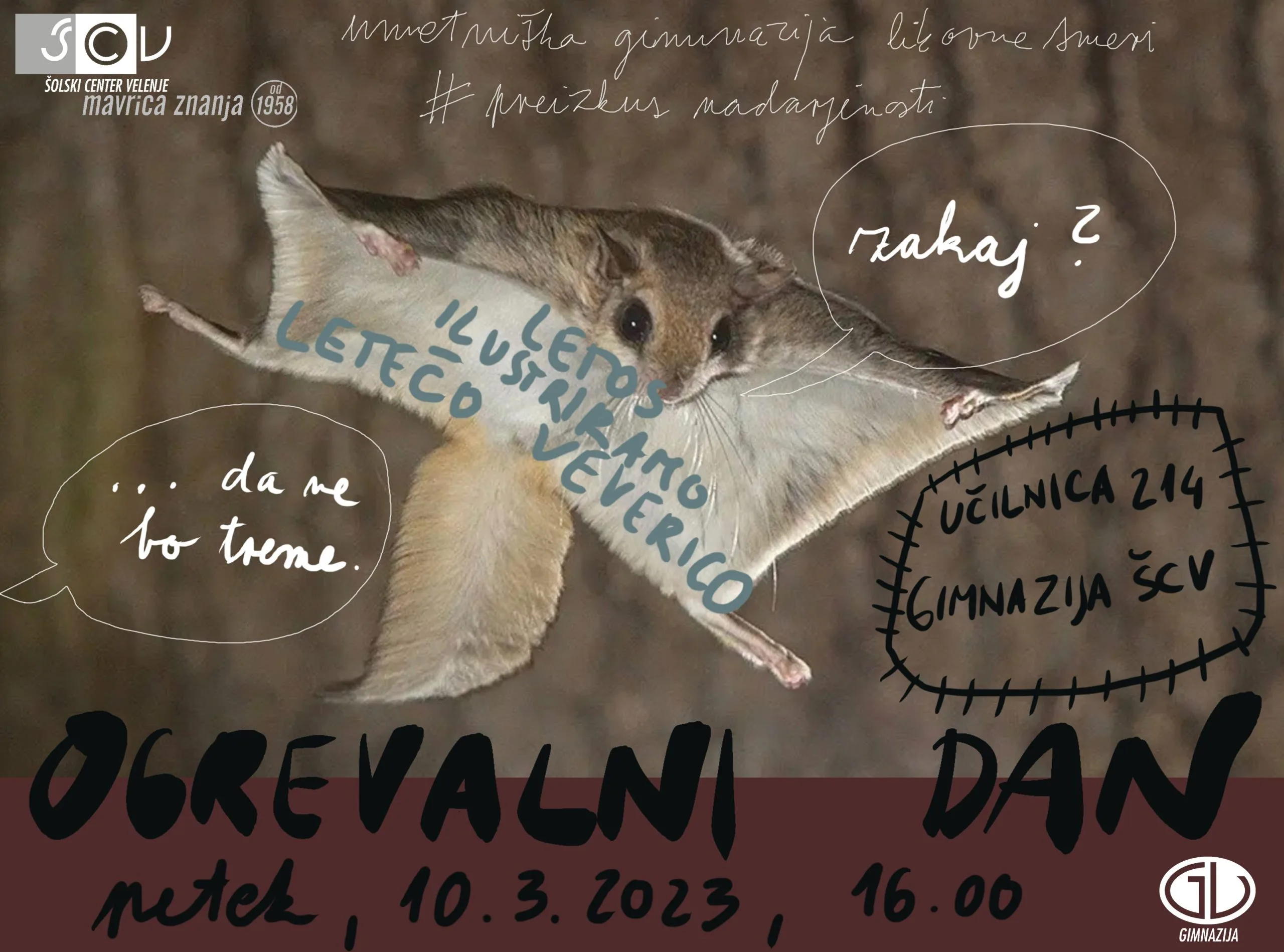 Ogrevalni dan za bodoče dijake likovne smeri umetniške gimnazije