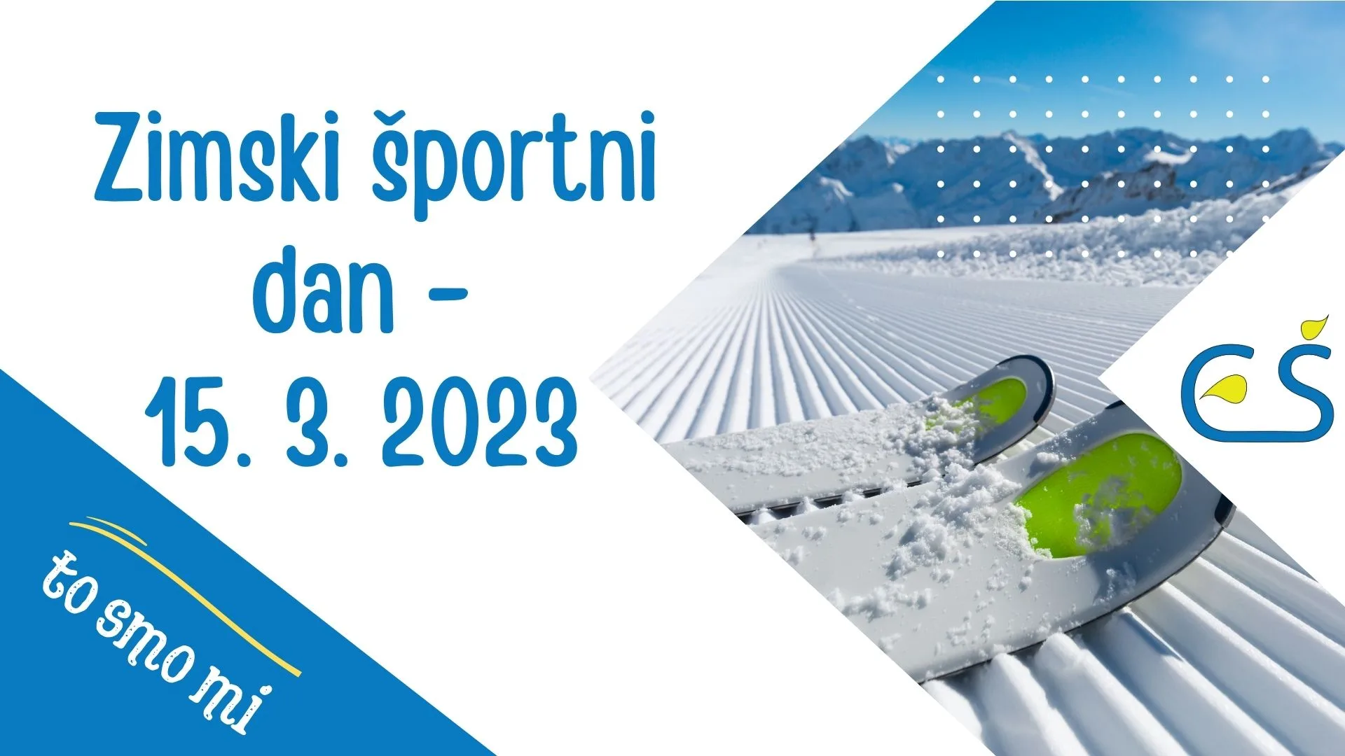 Navodila za zimski športni dan – sreda, 15. 3. 2023