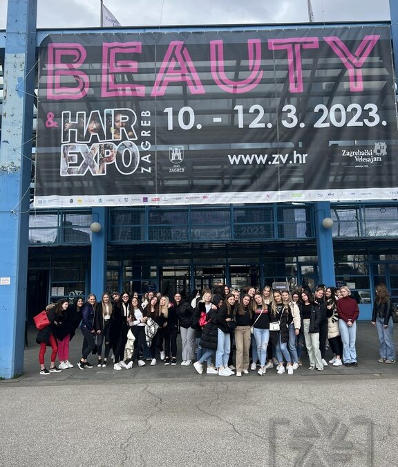 STROKOVNA EKSKURZIJA IN OGLED SEJMA KOZMETIKE HAIR EXPO ZAGREB