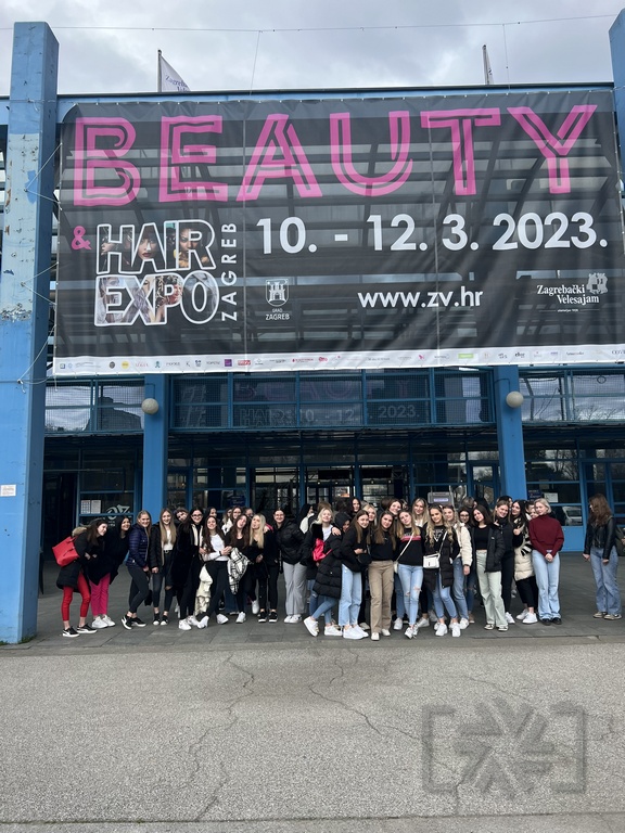 STROKOVNA EKSKURZIJA IN OGLED SEJMA KOZMETIKE HAIR EXPO ZAGREB