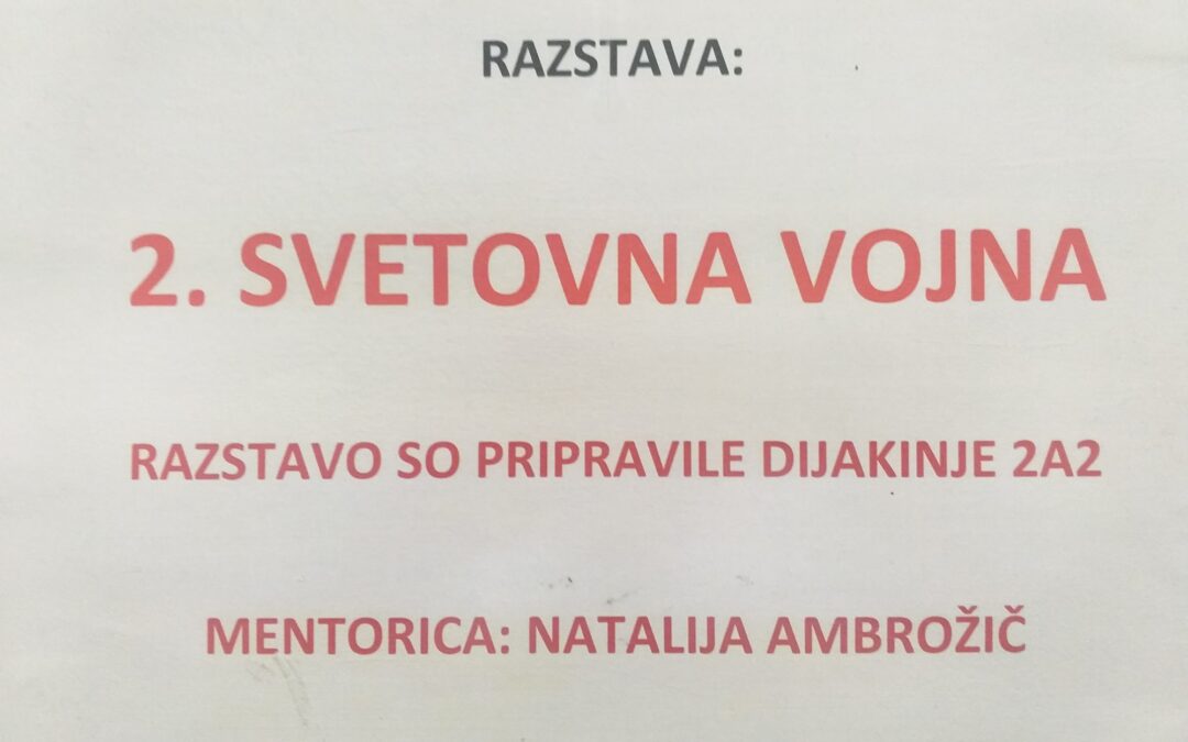 Razstava o 2. svetovni vojni