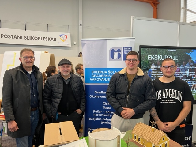 SŠ GVO na sejmu gradbeništva MEGRA 2023