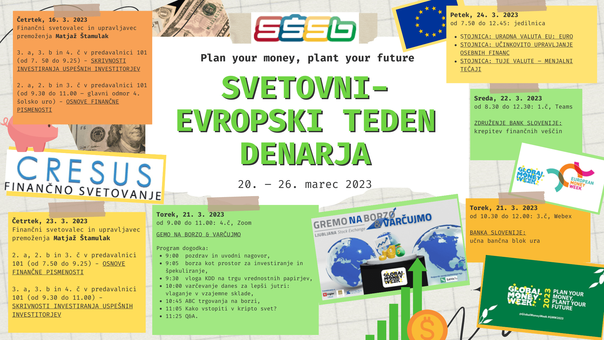 Teden denarja na SŠSB