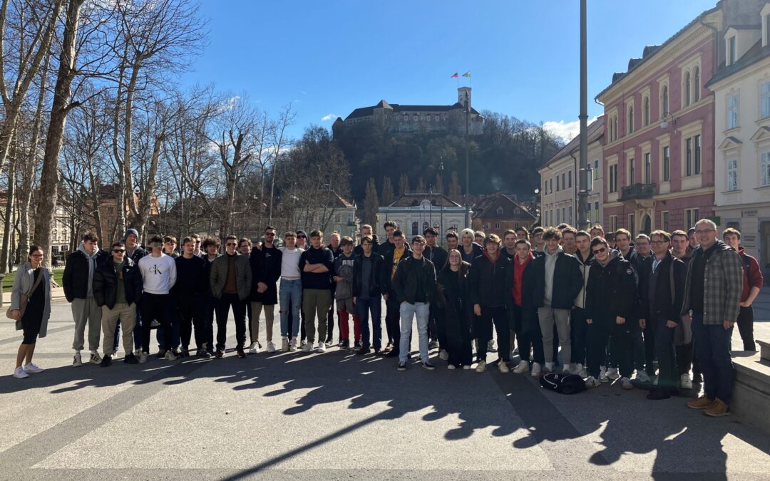 Naši gimnazijci v Ljubljani