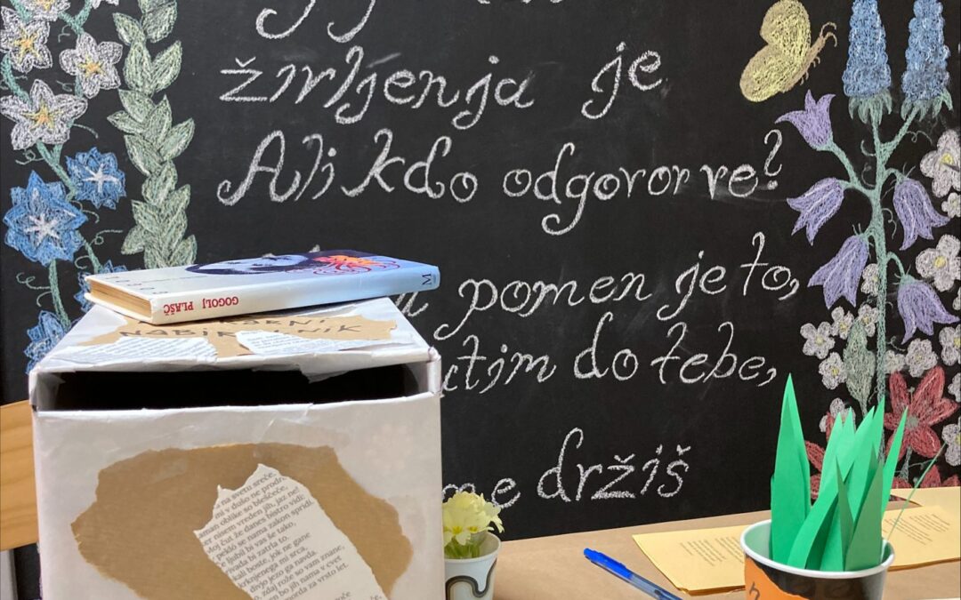 Svetovni dan poezije na Gimnaziji Lava