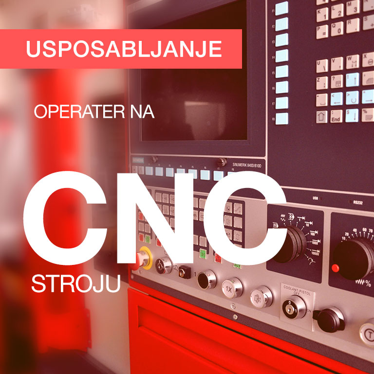 Usposabljanje: Operater/ka CNC naprav (maj 2023)