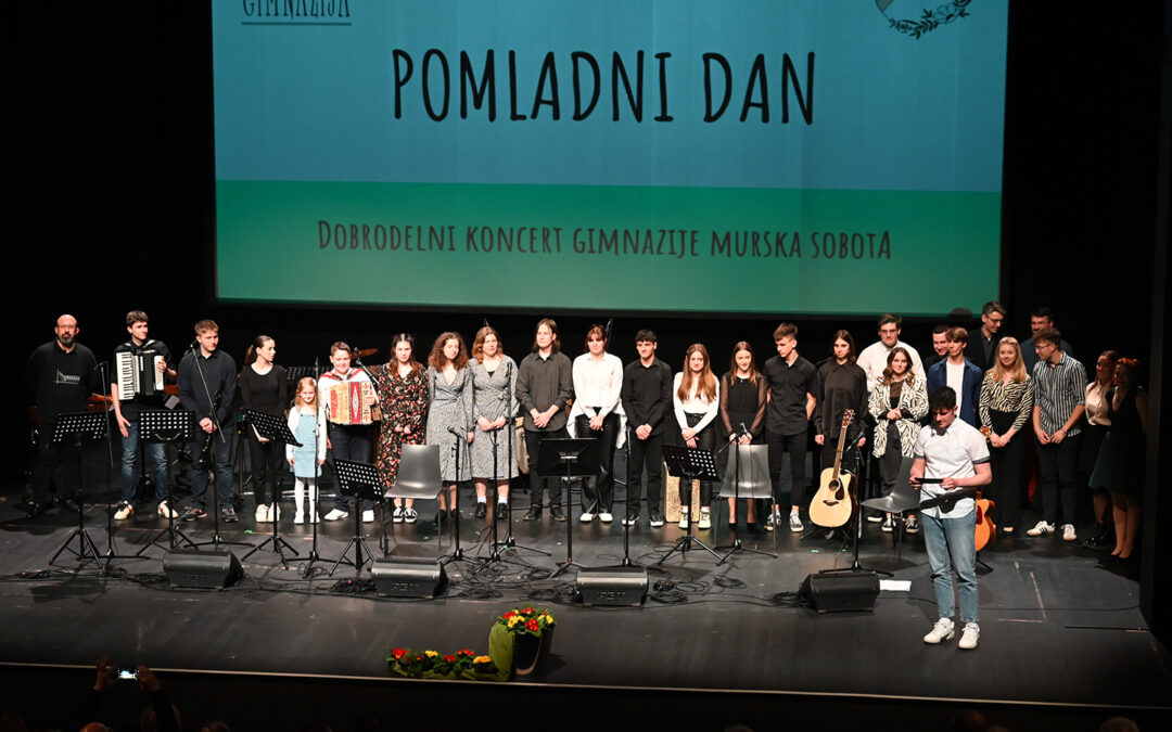 Gimnazija Murska Sobota v pomlad vstopila z glasbo