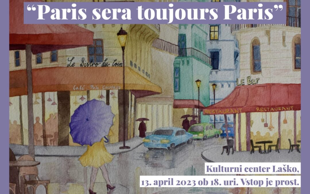 Francoski plesno-glasbeni večer “Pariz bo vedno Pariz”