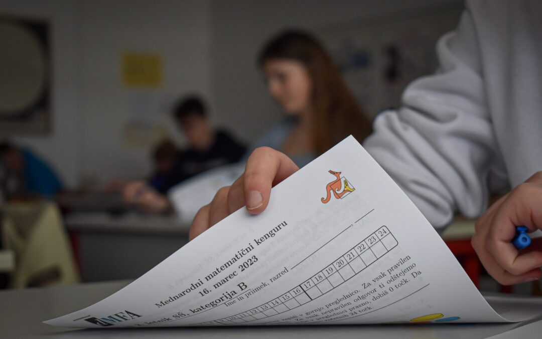 Šolsko matematično tekmovanje Kenguru