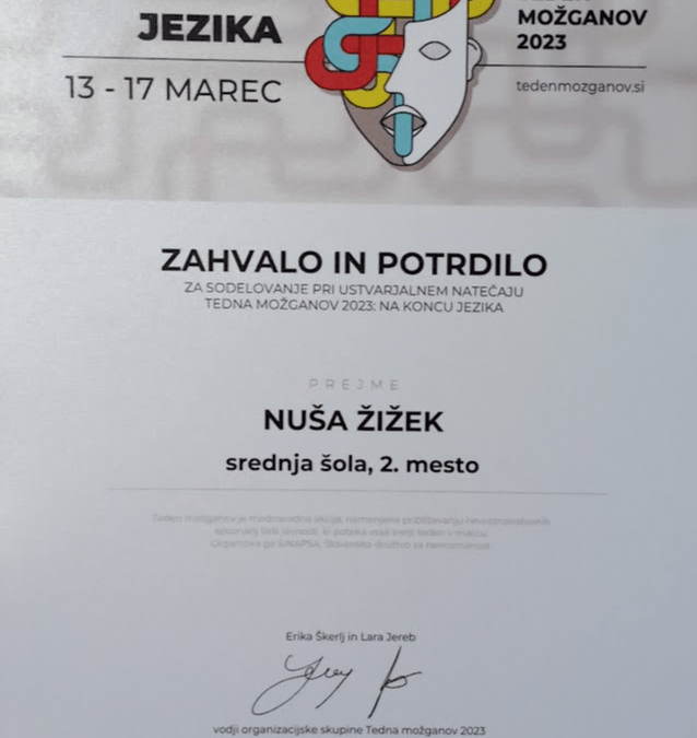 Teden možganov 2023