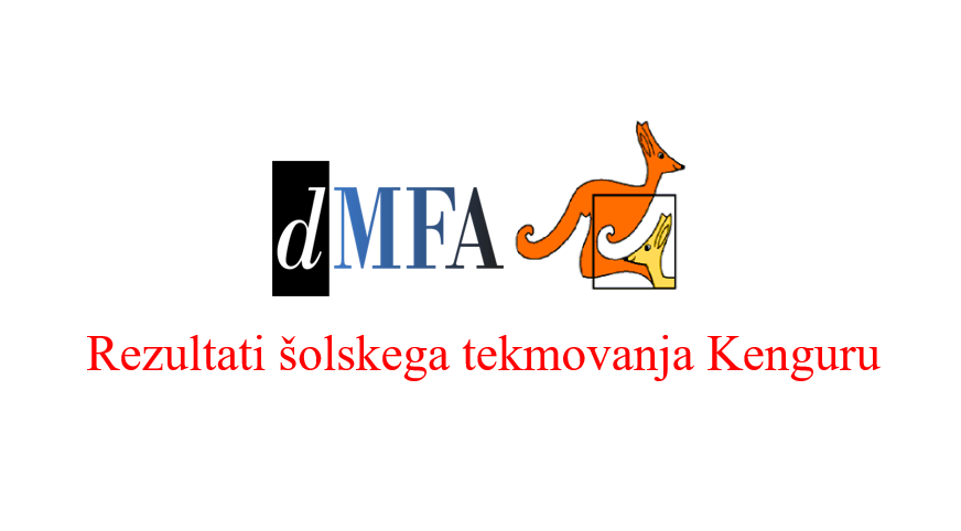KENGURU – rezultati šolskega tekmovanja
