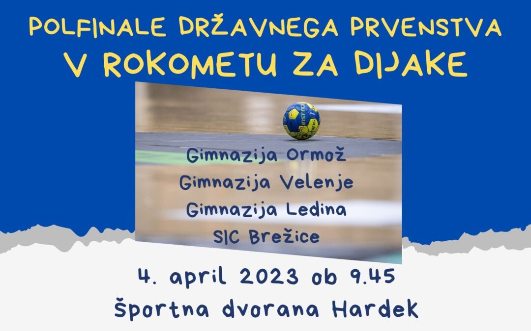 Polfinale v rokometu