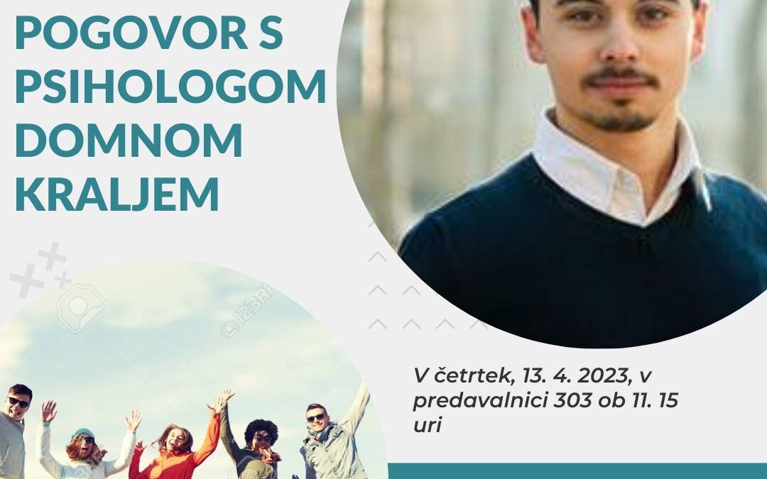 Pogovor s psihologom Domnom Kraljem