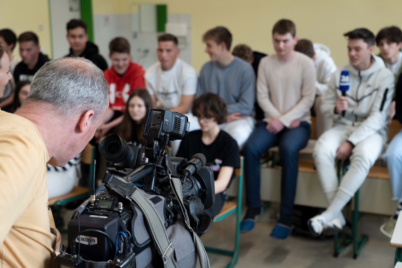 POP TV med našimi dijaki POP TV med našimi dijaki