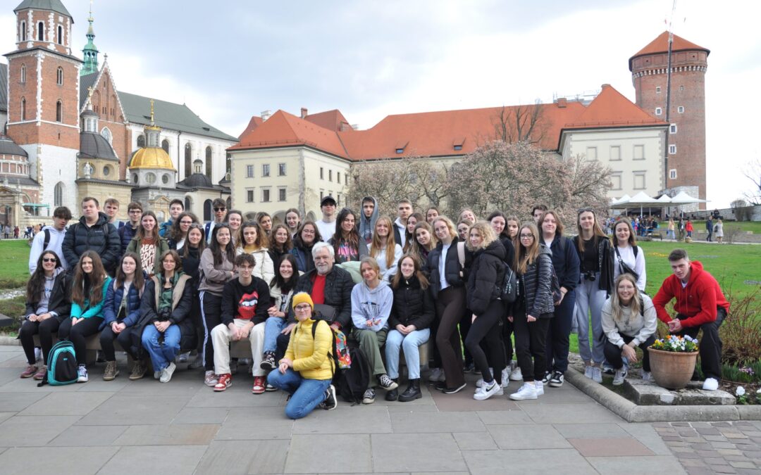 Dijaki 2. b in 2. c letnika na strokovni ekskurziji na Poljskem