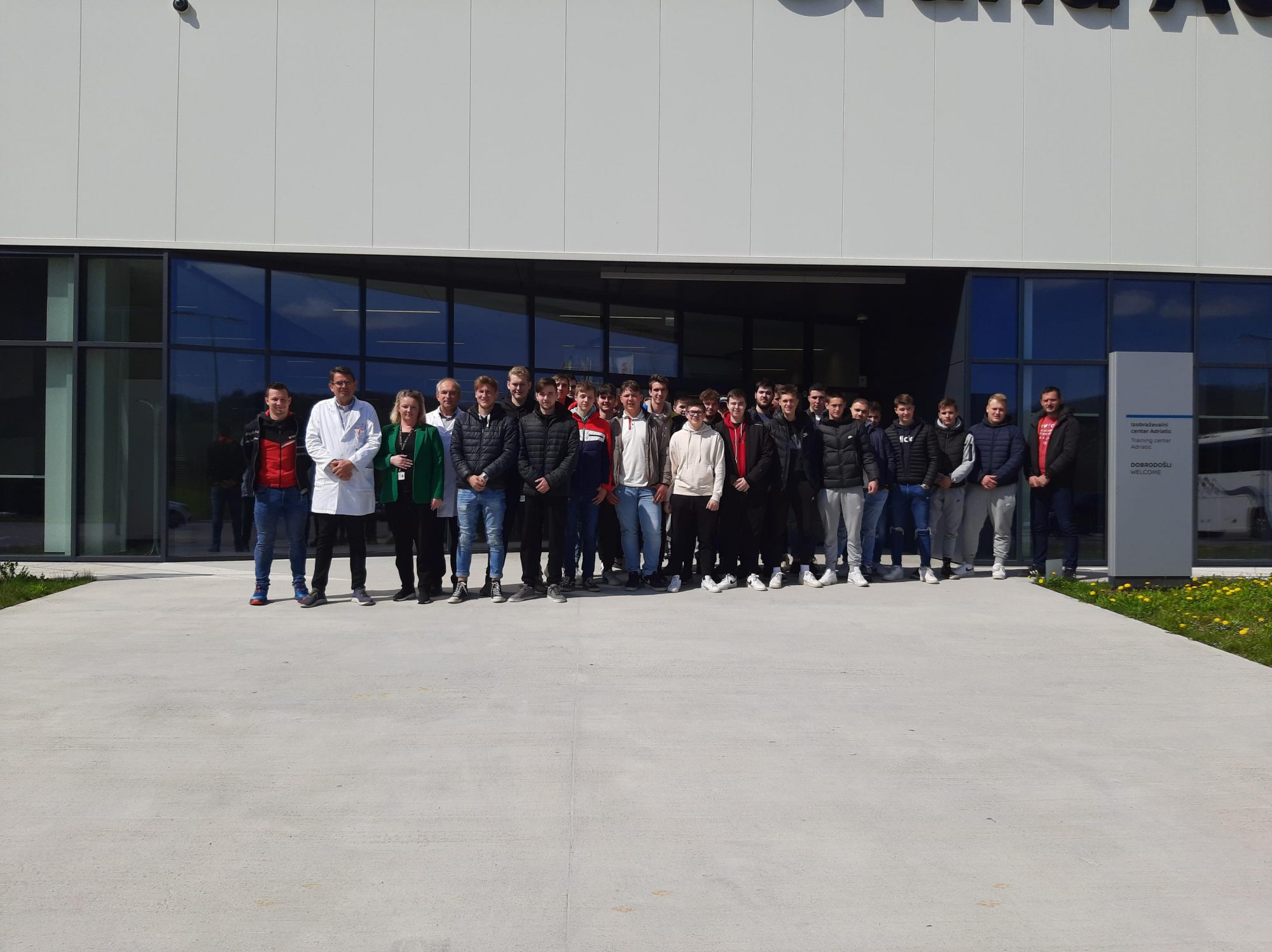 Strokovna ekskurzija v Trening center GA Adriatic