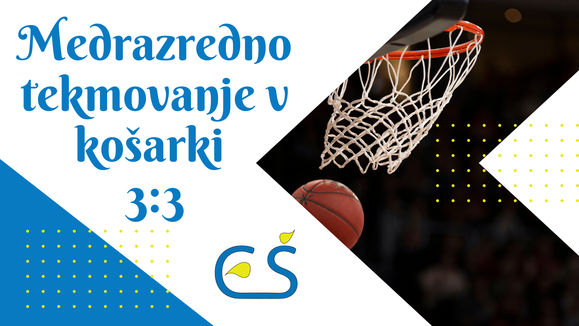 Šolsko medrazredno prvenstvo v košarki 3:3