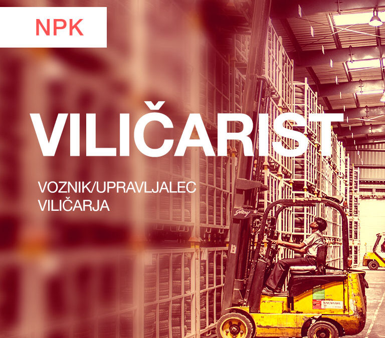 NPK: Viličarist/ka (maj 2023)