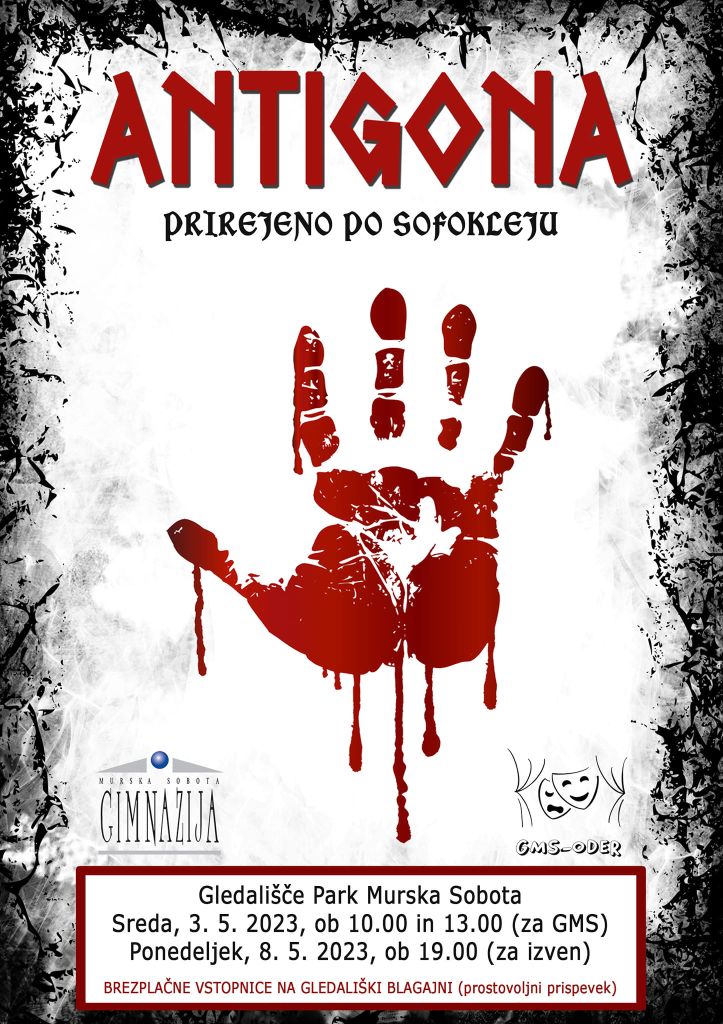Gledališka predstava Antigona (za izven) Gledališka predstava Antigona (za izven)