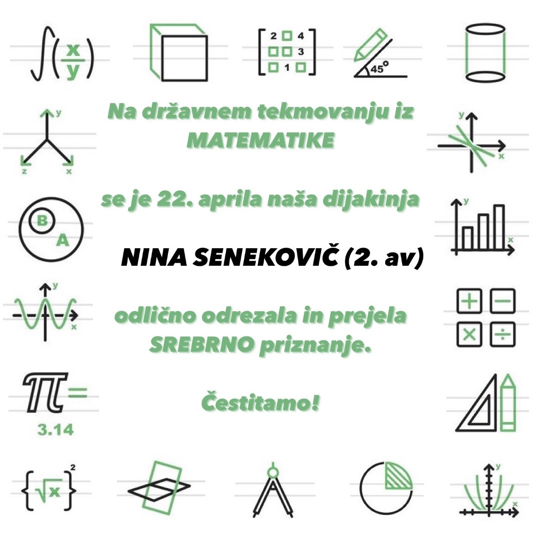Državno tekmovanje iz matematike, april 2023