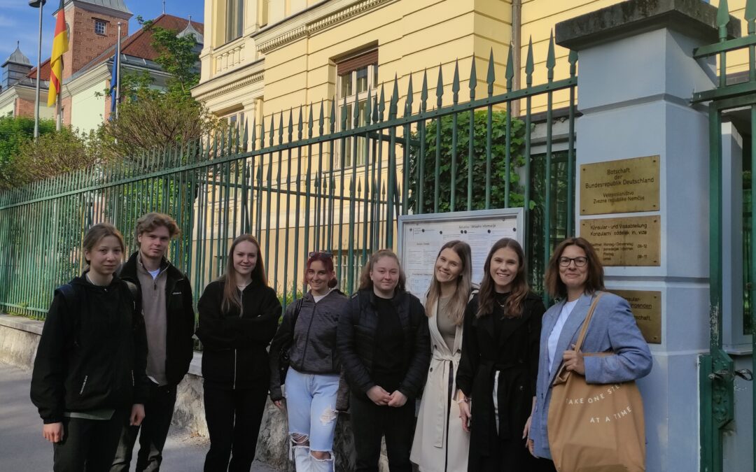 Obisk nemškega veleposlaništva v Ljubljani