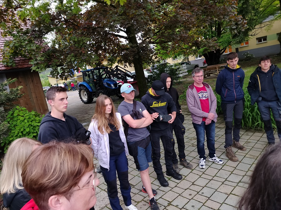 Belgijski učitelji in dijaki na obisku
