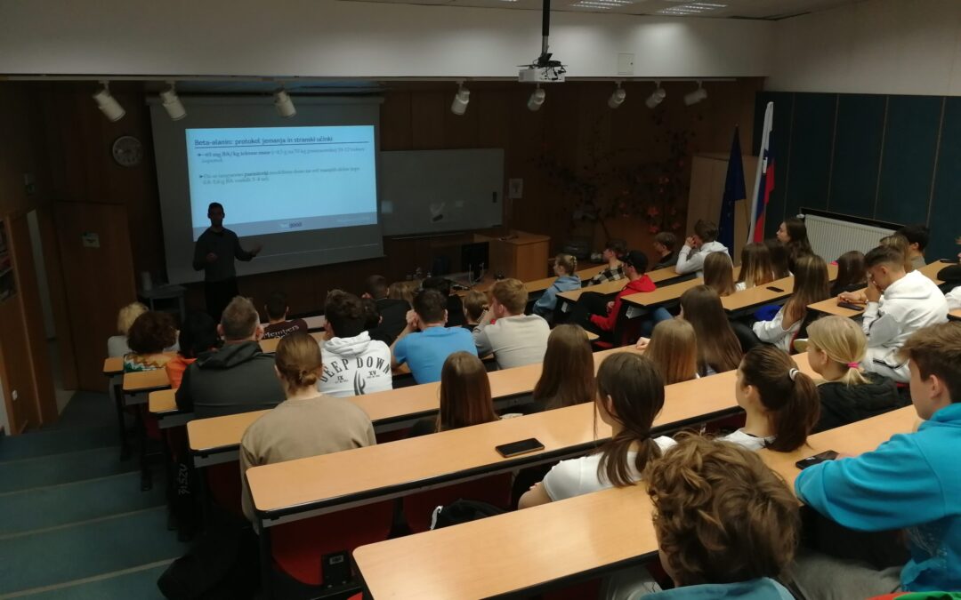 Predavanje o prehranskih dopolnilih